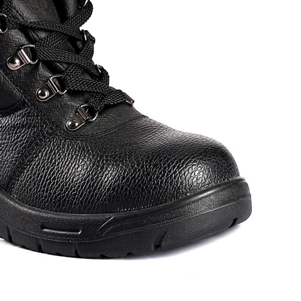 SHENGJIE/OEM Anti Slip Oil Resistant PU Upper Rubber Sole Steel Toe Puncture Proof Industrial Men'S Work Safety Shoes