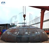Acier au carbone 2:1 Tête ellipsoïdale à plateau Démètre 11000 mm Épaisseur 58 mm