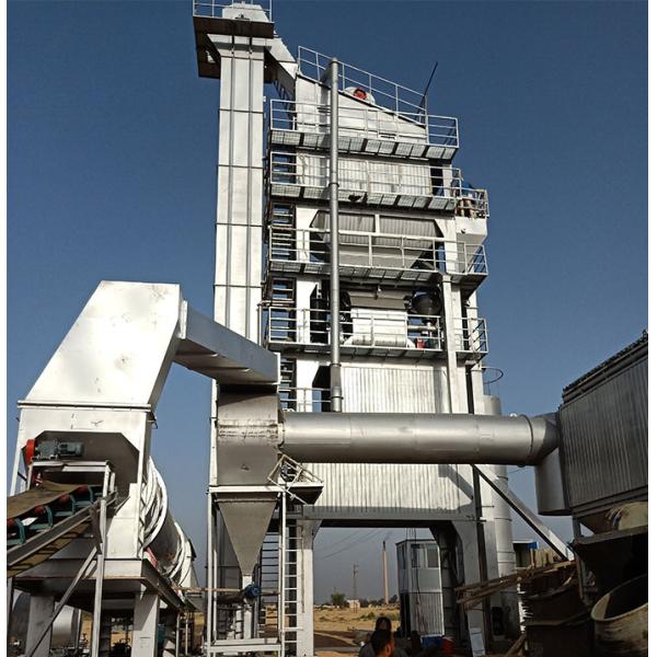 Highway Stationary Asphalt Mixing Plant / Safe Asphalt Production Plant