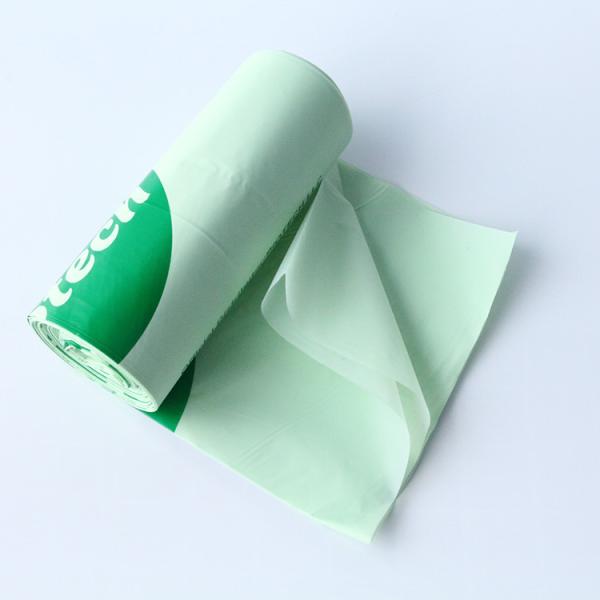 EN13432 11-200Mic Eco Friendly Trash Bags Biodegradable Poly Bags