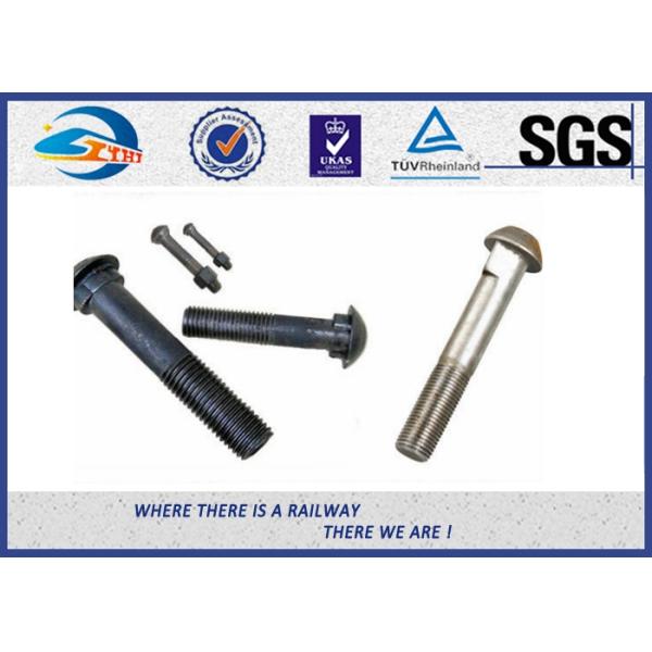 GV Railway inspecionado, aço carbono preto do parafuso do parafuso 40Cr da junção do trilho