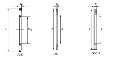 AXK90120 90x120x4mm NEEDLE BEARING GOOD QUALITY deo brand