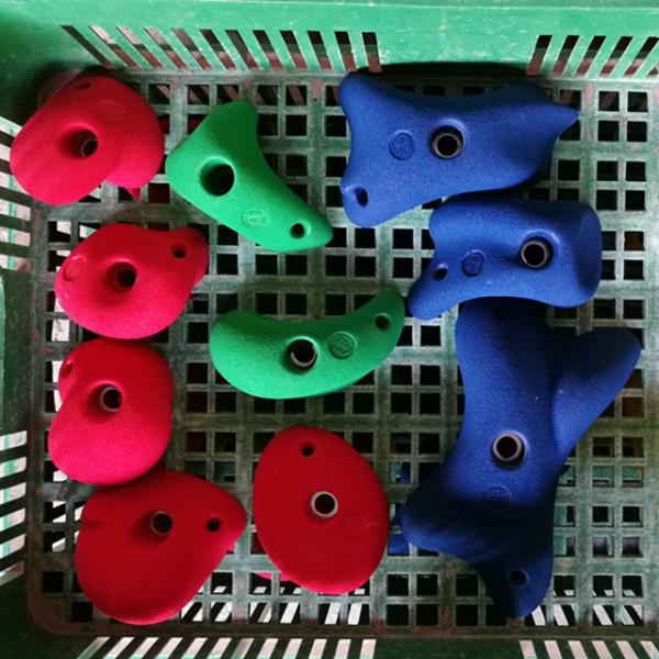 Colorful Adult Bouldering Climbing Wall Rock Climbing Holds with Customizable Design