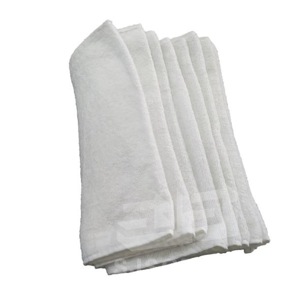 White Terry Towelling Rags Wipe 10kg Cut Reused hotel bathmat and bathrobe towel cotton rags for cleaning