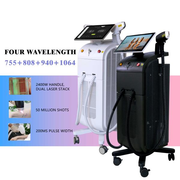 Triple Wavelengths Diode Laser Hair Removal Machine For Commercial