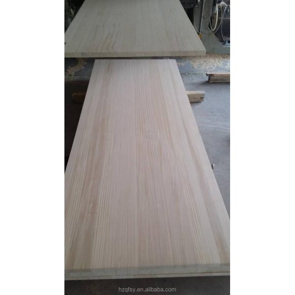 Tablero de madera de pino sólido personalizable con textura natural y pegamento ambiental E0/E1