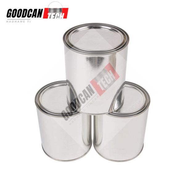 Small Empty Tin Cans 250ml Automotive Paint Tins 500ml with Tin Cover Lid