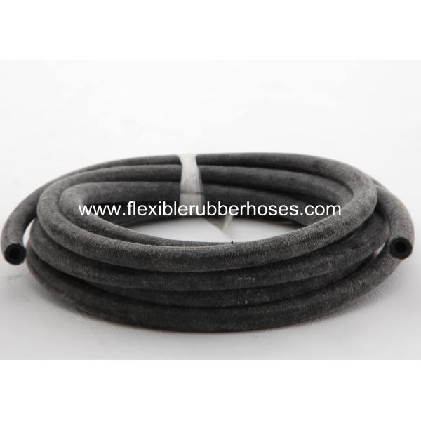 Outer Fiber Braided Rubber Air Hose , Black Retractable Air Hose