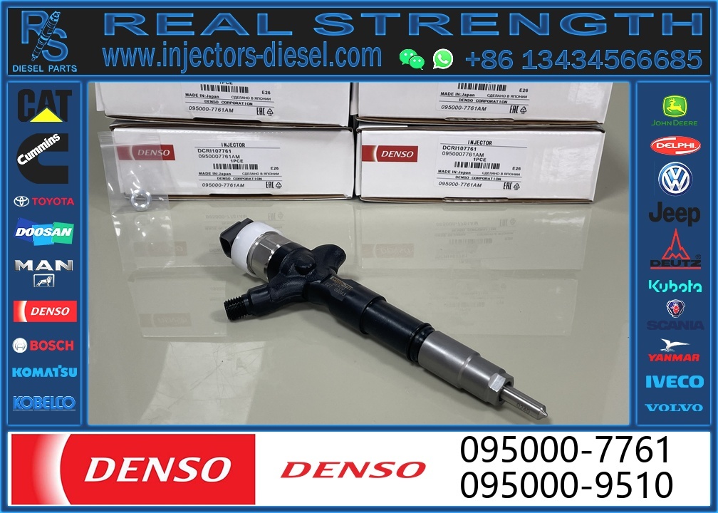 High Quality New Diesel Common Rail Injector 095000-7760 23670-30300 095000-7761 095000 7760 for TOYOTA Denso