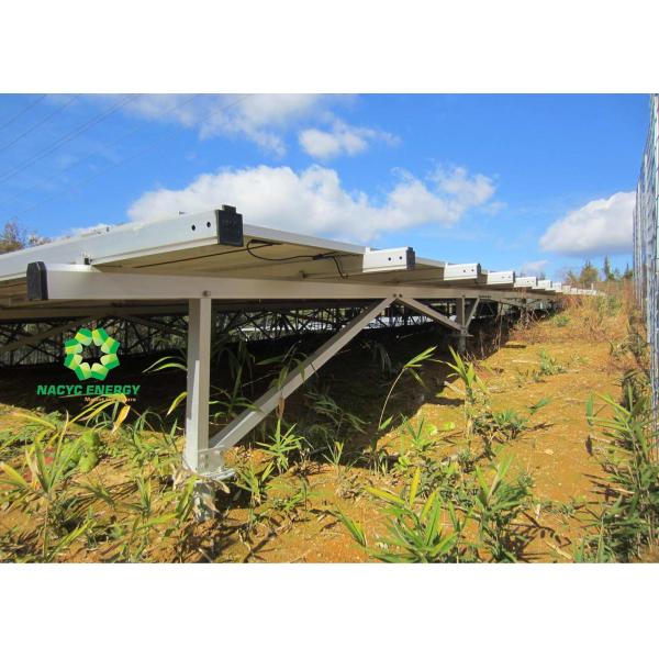 Good Performance Ground Solar Mounting Systems For Solar Plant Large Scale Solar Projects