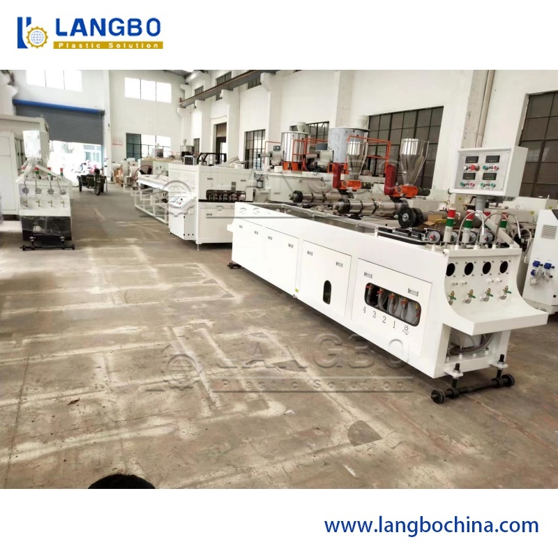 Fully Automatic PVC Pipe Extrusion Line with Twin Screw Extruder for 16mm to 630mm Pipe Production