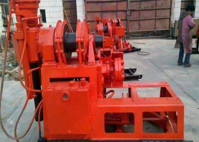 equipamento de furo Geological montado sobre trilhos de 300m Rotory