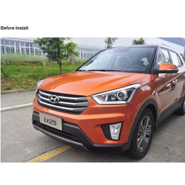 Hyundai ix25 DRL LED Daytime driving Lights exterior light aftermarket