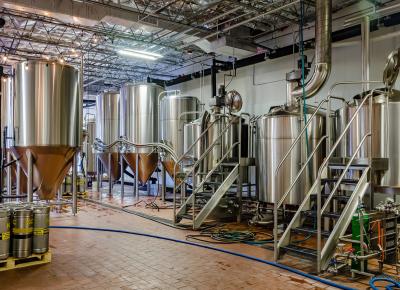 Equipamento da cervejaria do tanque da erva-benta da eficiência elevada, equipamento grosso de 500L Brewpub
