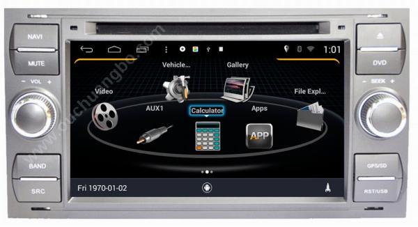 Ouchuangbo audio stereo gps radio kit Ford mondeo Fiesta focus android 4.4 OS 4 core USB