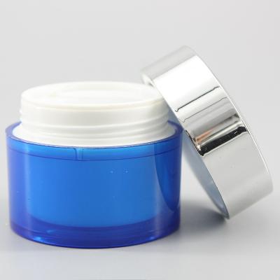 Frascos 35ml de creme cosméticos da dupla camada 51mm