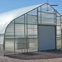 Filtro de plástico PE de túnel baixo Casa poliesférica Estufas agrícolas para tomate