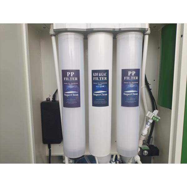 L'eau de système de RO du monopasse 150LPH faisant le PLC d'équipement a commandé