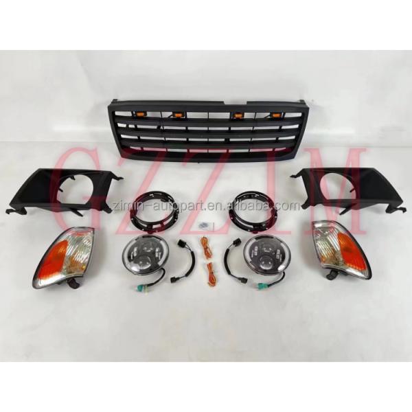 Kit de voiture rétro Lampe à brouillard Lampes d'angle Bodykit Pour Toyota 4700 Land Cruiser LC100