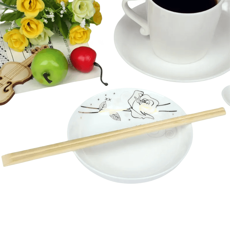 Personalized Bamboo Tensoge Chopsticks Biodegradable Travel Cutlery Set for Eco-Friendly Dining Experience