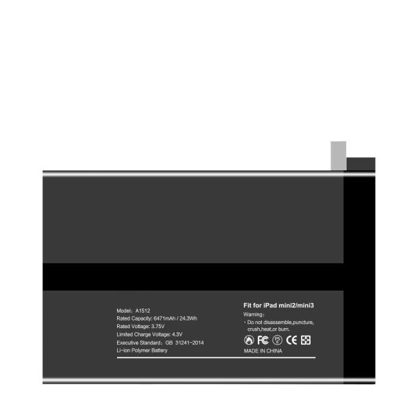 Original Durable IPad Mini 2 Battery Replacement Tablet Battery 6600mah