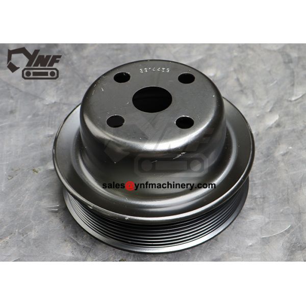 YNF17304 Pulley 3914458 for Komatsu 6D102 Engine (4-Hole, 8-Groove)