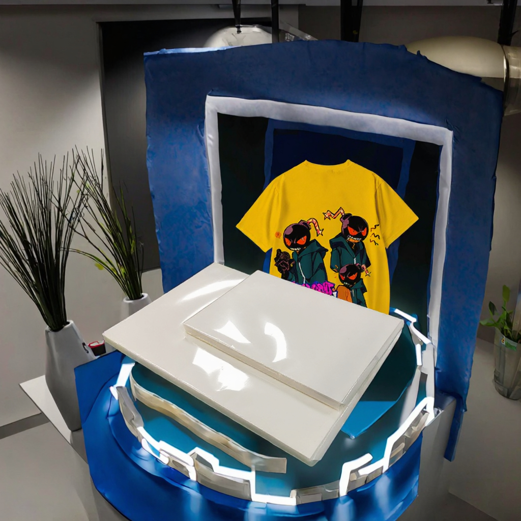 A3 PET Heat Transfer Film High-Temperature Peel Moistureproof Electrostatic Coating for Clothing Application