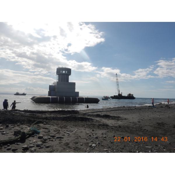 Шлюпки корабля воздушной подушки аксессуаров нержавеющей стали воздушные подушки раздувной резиновой тяжелые поднимаясь