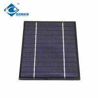 painel solar pequeno solar fotovoltaico de painel ZW-170130 6v de resina de cola Epoxy do painel solar 0.5A do poder superior 3W poli