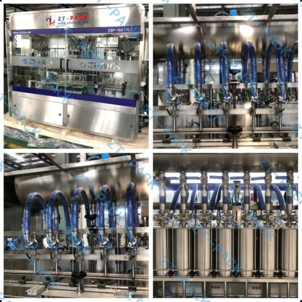 Заполнитель поршеня машины завалки 6 пищевого масла сервопривода 500ml главный высоковязкий