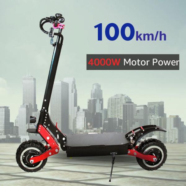70V 4000W Powerful Electric Scooter , Off Road Kick Scooter 11 Inch Adult Use