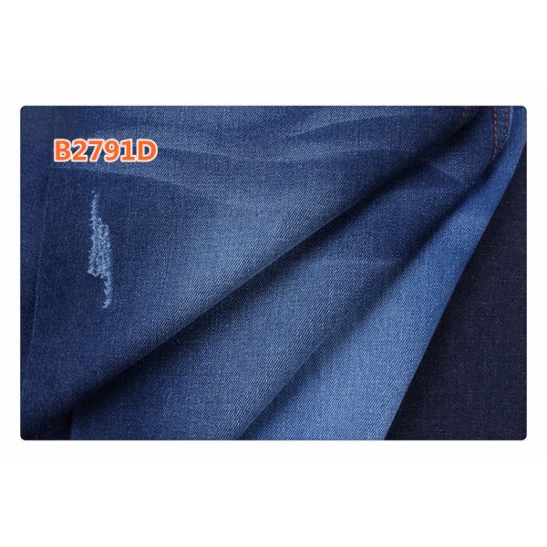China Factory Soft 100 % Cotton Denim Jeans Fabric Textile