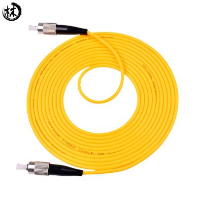 Amarelo cabo de remendo do Sc de um Upc Fc de 3 medidores, comprimentos do costume de Fc-Fc do cabo pendente da fibra ótica