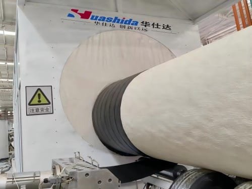 Automatic Polyurethane PU Spraying Foam Pre-Insulated Pipe Production Line
