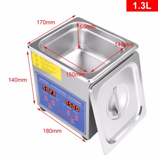 220V 6L 10L Stainless Steel Ultrasonic Bath Ultrasonic Parts Washer AU Plug