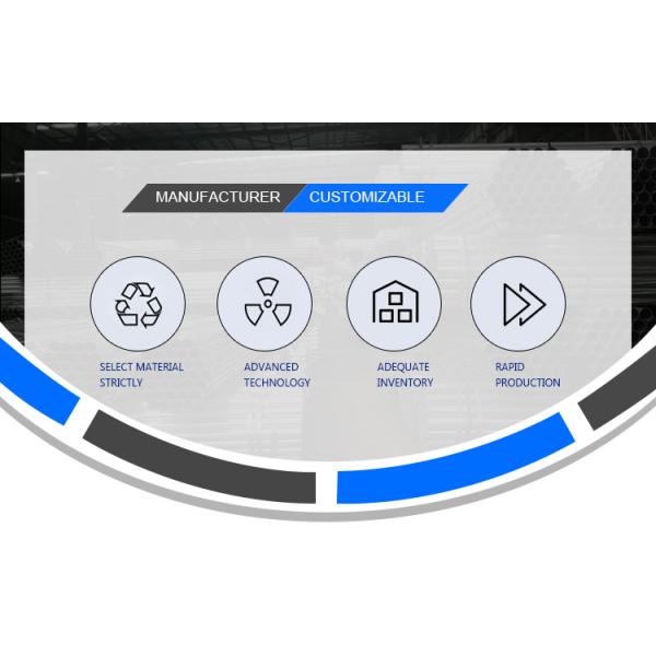 Транспорт нефтегазовых сточных вод Оцинкованная стальная сварная труба длина 6 м настраиваемая для строительных материалов