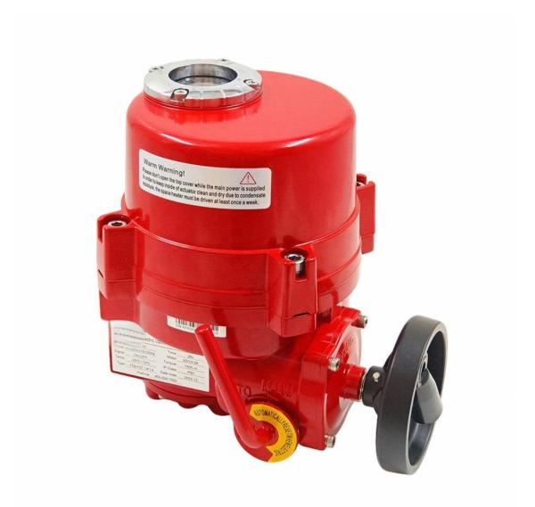 ETRANY Electric Ball Valve Motorized Actuator AC220V 26S Clutch Handwheel IP67 Waterproof Explosion Proof Aluminium Alloy Gas