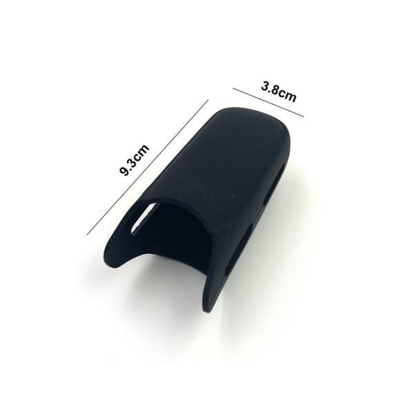 Hair Straightener Silicone Protective Covers Portable Black Color