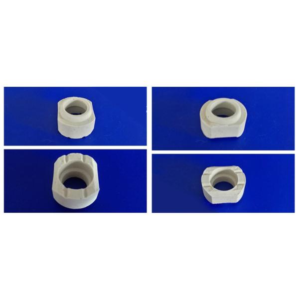 Welding ceramic ring with alumina stud