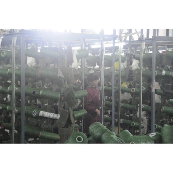 Green Color Laying Fake Turf Soft With Nature Look Indoor Outdoor Decoration