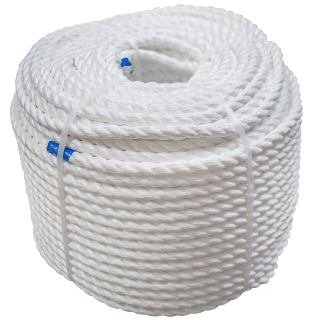 High Strength UV Resistant Polypropylene Rope 220m 3 Strand PP Rope for Marine and Logistics