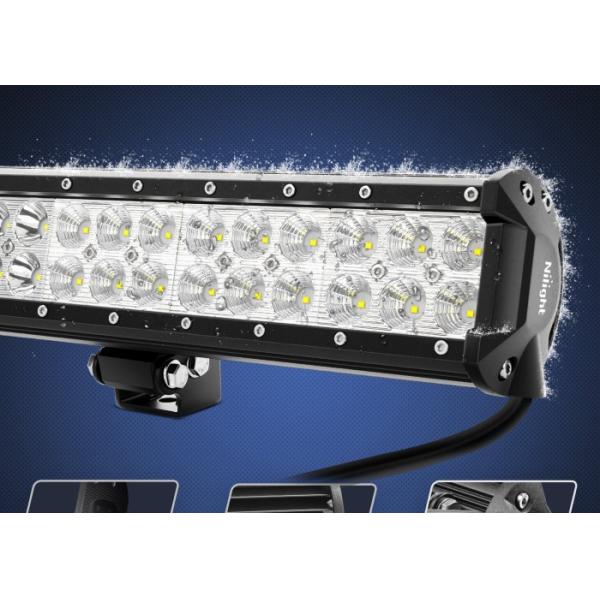 12V 24V Rigid LED Offroad Lights 3030 LEDs SPOT Flood Combo Beam