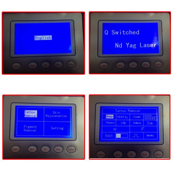 Portable high quality 1064nm/532nm nd yag laser tattoo removal best laser tattoo removal
