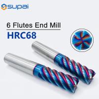 35 graus Helix Ângulo 6 flautas CNC Lathe Milling Cutters para a indústria de semicondutores