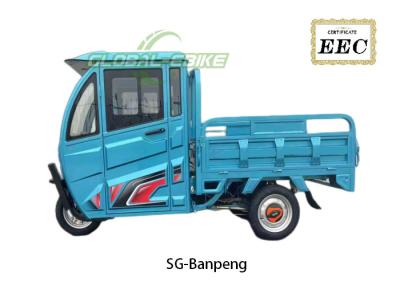 500 Kg Max Load Cargo Electric Tricycle 72V Front Disc Rear Drum Brake System