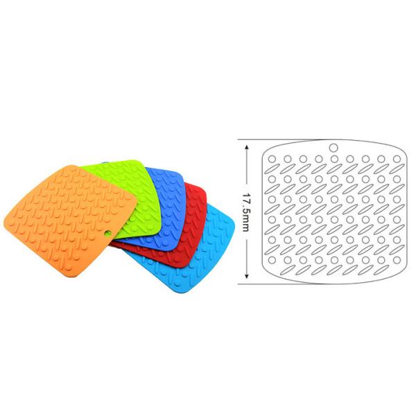 OEM FDA/LFGB Silicone Kitchen ware Heat-resistant Silicone mat SM-016