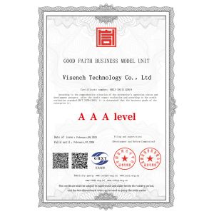 Vesion Tech Co., Ltd. Certifications