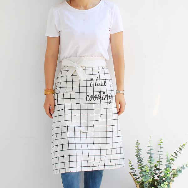 Wait Staff Uniform Type Custom Coffee Bar Restaurant Chef Waiter Server Waist Apron