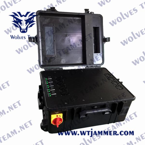 Всенаправленный Jammer 800m сигнала антенн 600W RF военный