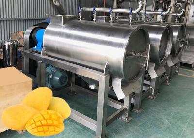 Linha automática linha de processamento economia de energia da trasformação de frutos da pasta da manga